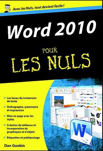 Word 2010 Poche Pour les Nuls