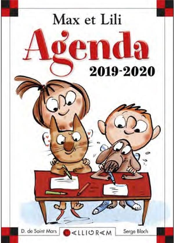 AGENDA SCOLAIRE 2019-2020 MAX ET LILI