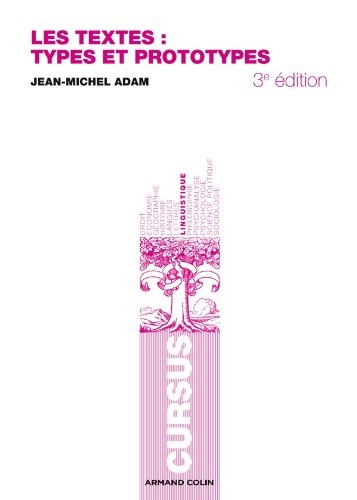 Les textes : types et prototypes - 3ed.