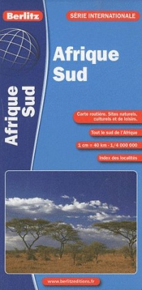 Carte routière et touristique du Sud de l'Afrique (échelle : 1/4 000 000)