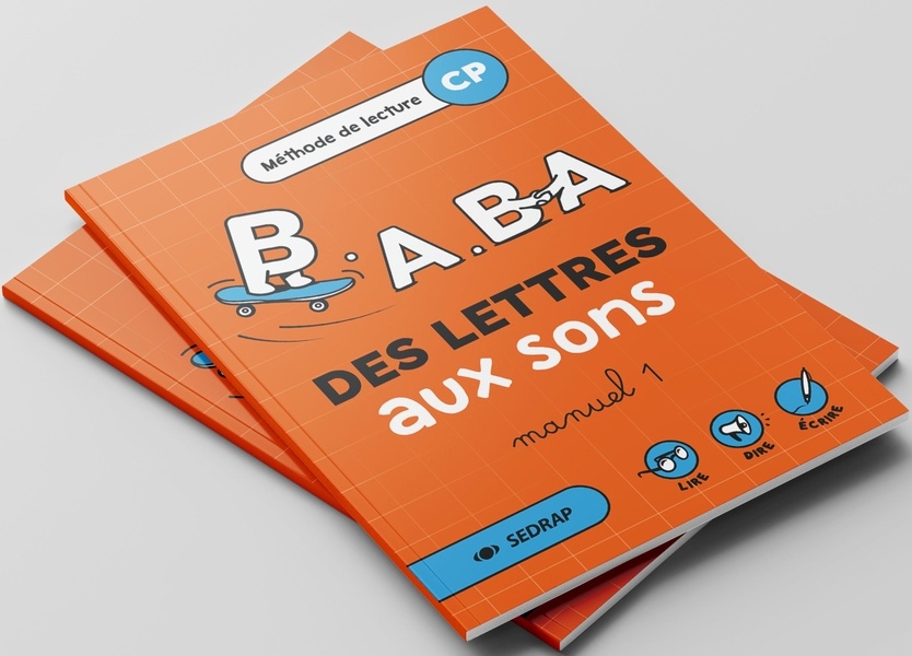 B.A. BA - LES 3 LIVRETS DES LETTRES AUX SONS