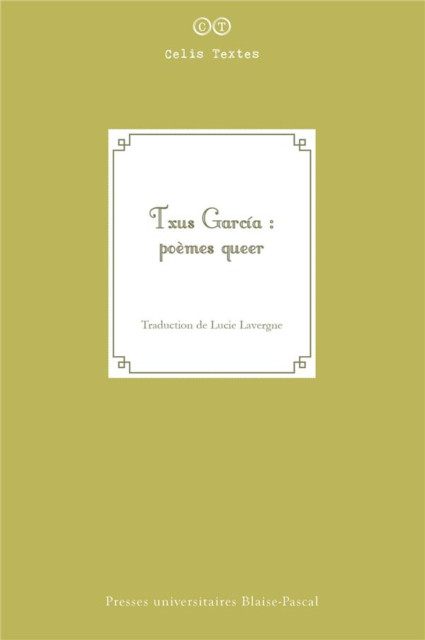 Txus García : poèmes queer