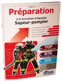 Livre Préparation à la Formation d'Equipier Sapeur-Pompier Tome 2/2