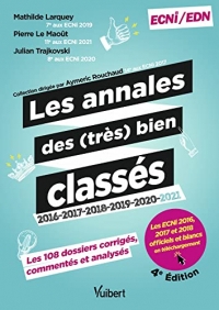 Les annales des (très) bien classés 2016-2017-2018-2019-2020 et 2021 - La correction corrigée, commentée et analysée des 108 dossiers déjà tombés: À télécharger : l'ECNi 2016, 2017 et 2018