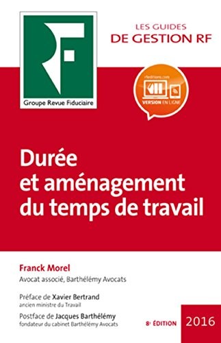 Durée et aménagement du temps de travail 2017