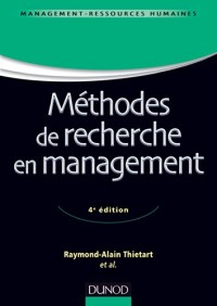 Méthodes de recherche en management - 4ème édition