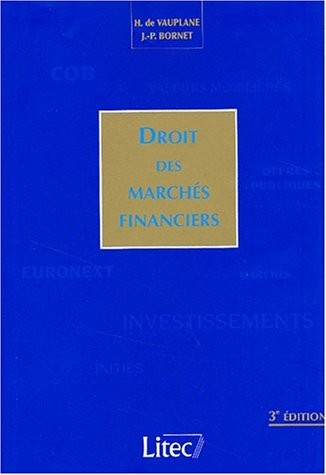 Droit des marchés financiers