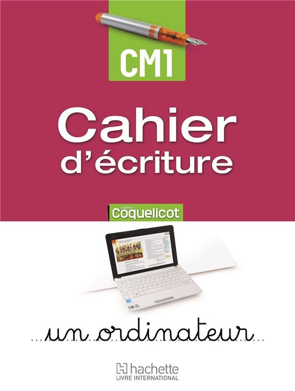 Coquelicot cahier écriture CM1