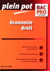 Economie Droit Bac Pro tertiaires