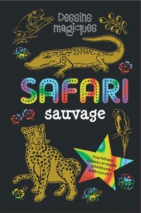 Safari sauvage : Avec un crayon de bois