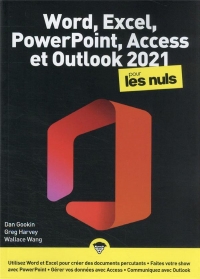 Word, Excel, PowerPoint, Outlook 2022 Mégapoche Pour les Nuls