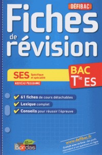 DEFIBAC FICHES SES TERM ES