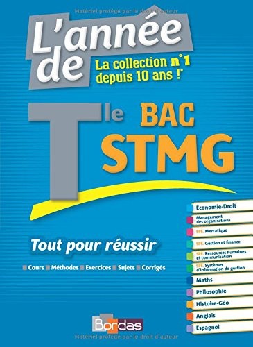L'Année du Bac Term Stmg - Tout pour Réussir