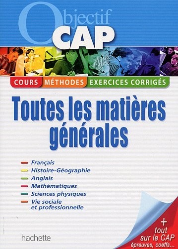 Objectif CAP : Toutes les matières générales