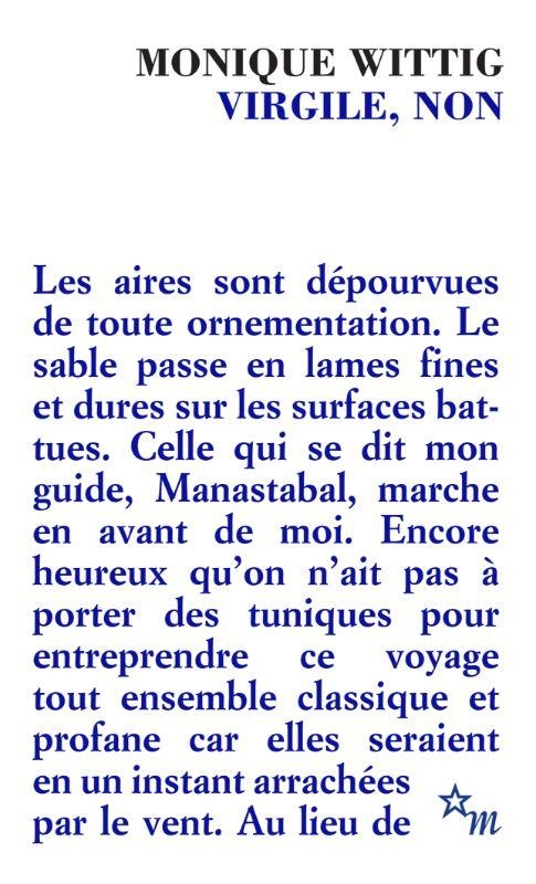 Virgile, non