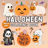 Halloween Coloring Book: Monsters, Pumpkins, and More!