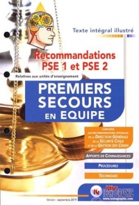Recommandations PSE 1 et PSE 2 premiers secours en équipe