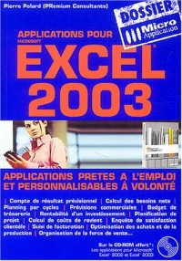 Excel 2003 (CD-Rom inclus)