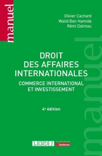 Droit du commerce international, 4ème édition