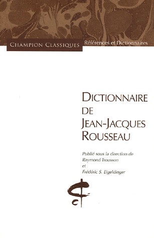 Dictionnaire de Jean-Jacques Rousseau