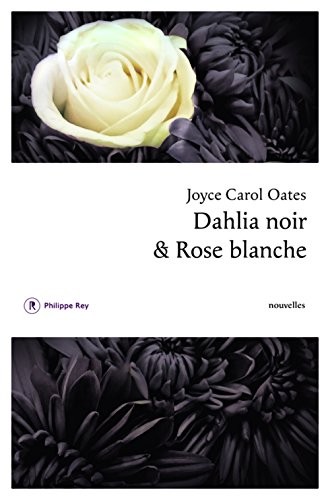 Dahlia noir et rose blanche
