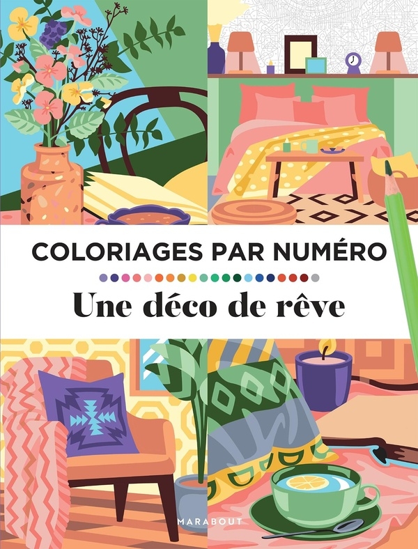 Coloriage au numéro - Une déco de rêve