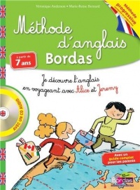 Méthode d'anglais dès 7 ans (CE1/CE2) + CD Audio
