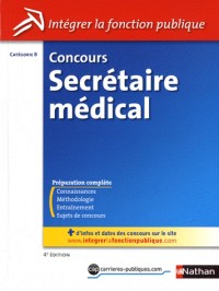 Concours Secrétaire médical - Catégorie B