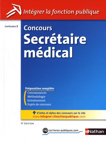 Concours Secrétaire médical - Catégorie B