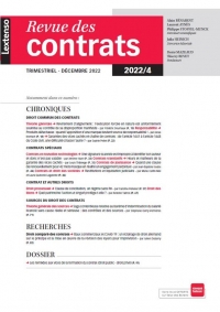 Revue des contrats N°4-2022 (2022) (4)