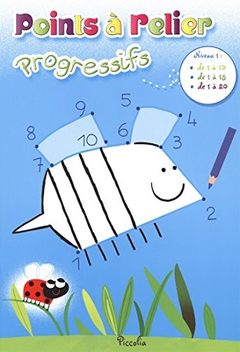 Points à relier progressifs : Niveau 1 : de 1 à 20