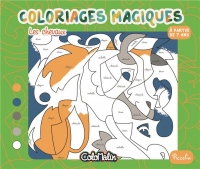 Les chevaux : Coloriages magiques