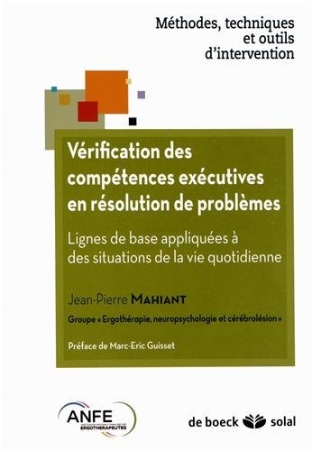 Vérification des compétences exécutives en résolution de problèmes
