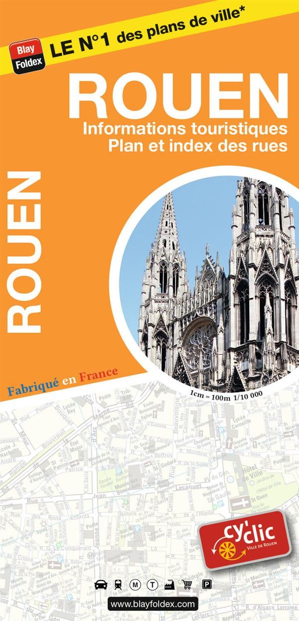 Rouen : 1/10 000, avec livret