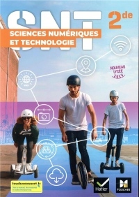 Sciences numériques et technologie 2de - Éd.2019 manuel élève