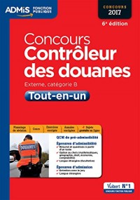 Concours Contrôleur des douanes - Catégorie B - Tout-en-un - Concours 2017