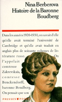 HISTOIRE DE LA BARONNE BOUDBERG. Biographie