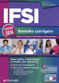 IFSI Annales corrigées Concours 2014