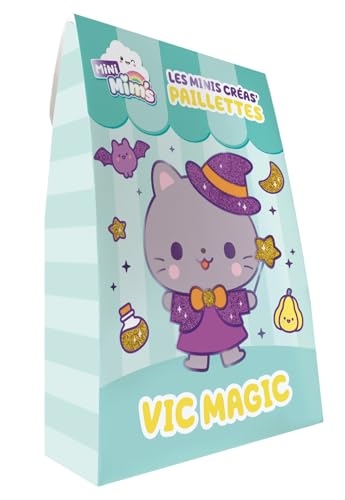 Mini créas Vic Magic (5 cartes à pailleter)