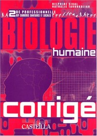 Biologie humaine 2e professionnelle BEP carrières sanitaires et sociales : Corrigé