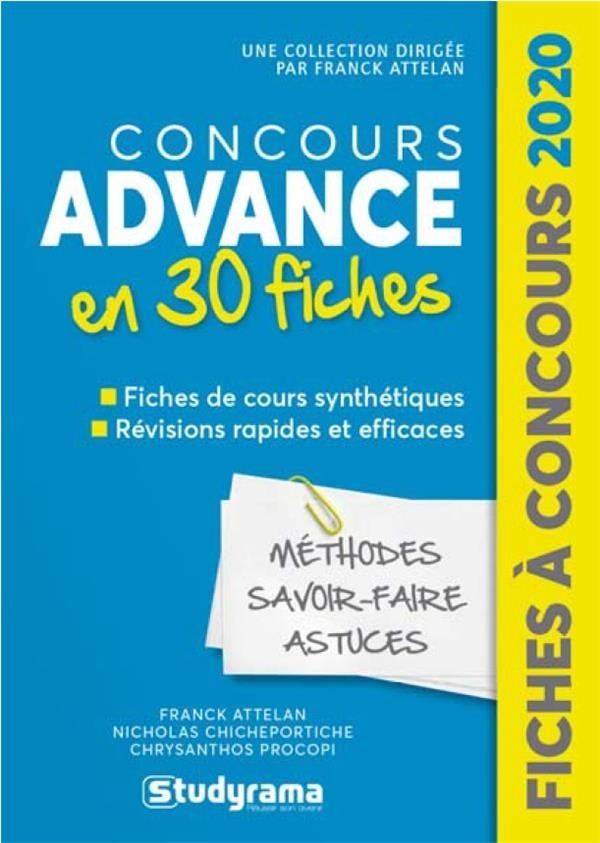 Concours Advance en 30 fiches