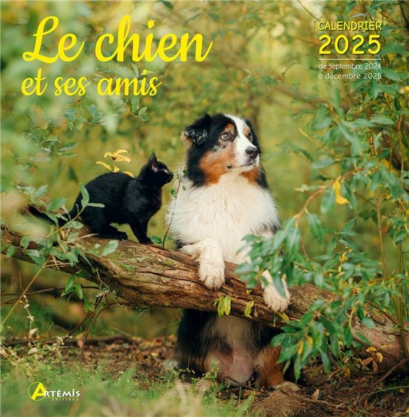 Calendrier Le chien et ses amis 2025