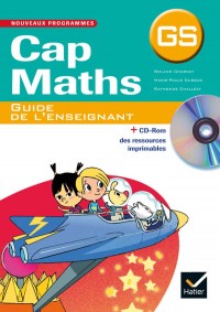 Cap Maths GS éd. 2015 - Guide de l'enseignant (+ CD-Rom)