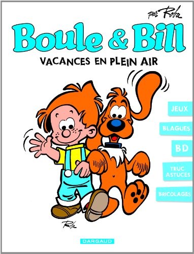 Boule & Bill Livre de jeux - Vacances en plein air