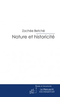 Nature et historicité