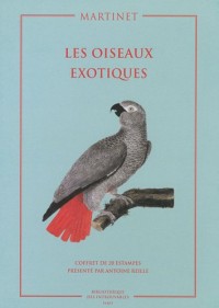 Coffret Les oiseaux exotiques : Coffret de 20 estampes
