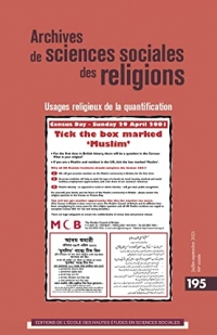Archives de sciences sociales des religions, n° 195