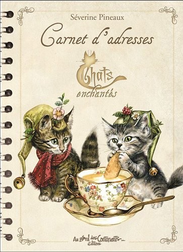 Carnet d'adresses - Chats enchantés