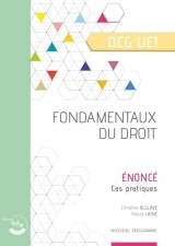 Fondamentaux du droit - Énoncé: UE 1 du DCG