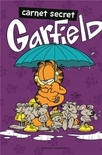 Carnet secret Garfield : Avce un cadena, 2 cles